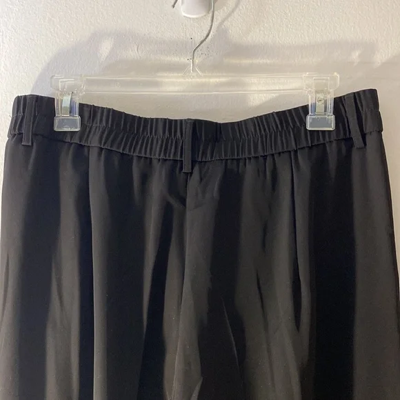 Sassy Zoey | Black Wide Leg Trouser Pants - Picture 4 of 10